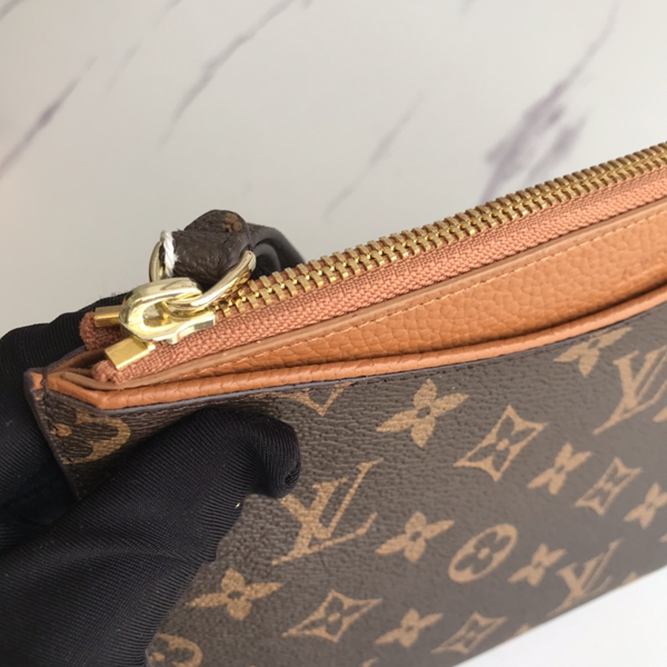 LVコピーウォレット素材ディテール